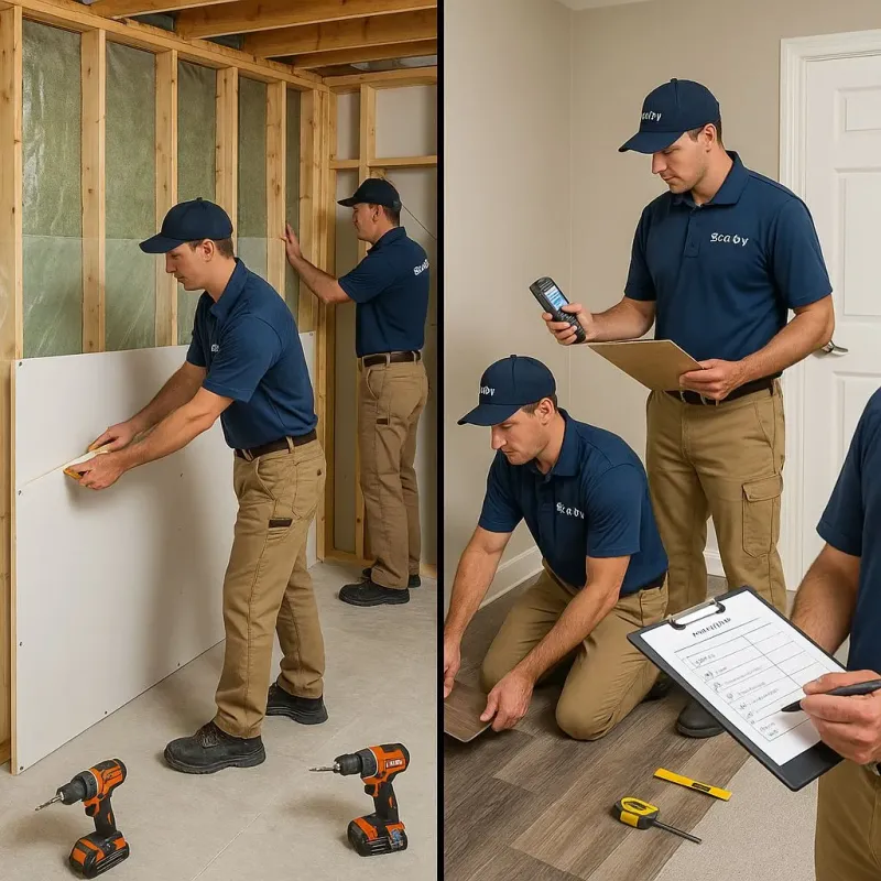 Repairs and Reconstruction process in Temple Terrace, FL
