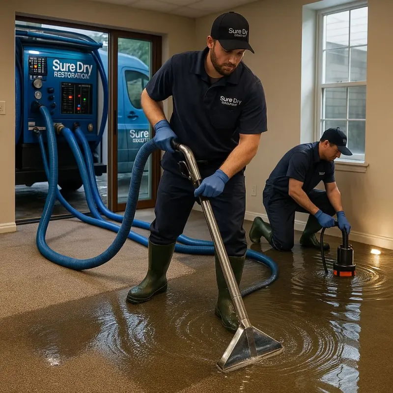Water Extraction and Removal process in Temple Terrace, FL